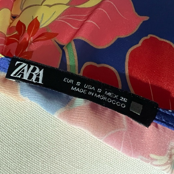 SOLD ‼️‼️Zara Blue Bell Sleeve Wrap Sundress - Picture 12 of 12